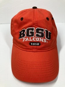 BGSU Bowling Green State University Falcons Cap Hat Orange Fitted Size  Medium - Picture 1 of 16