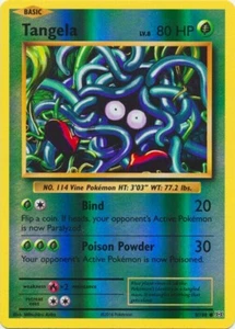 Pokemon TCG Tangela - 8/108 - Common - Reverse Holo - XY Evolutions NM - Picture 1 of 1