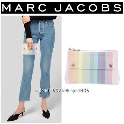 Marc Jacobs rainbow makeup bag pencil case clutch OS - Image 1 of 4