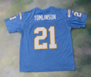 Reebok NFL San Diego Chargers LaDainian Tomlinson #21 Trikot Größe Jugend L 14-16. - Bild 1 von 2