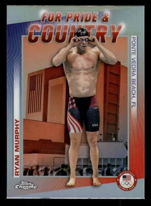2024 Topps Chrome US OLYMPIC RYAN MURPHY FOR PRIDE & COUNTRY #PC-15 - Picture 1 of 2