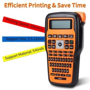 Industrial Label Maker Printer E1000 Label Machine for P-Touch 12mm Tape TZe-231 - Picture 1 of 23