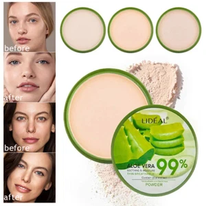 Powder Oil Pressed Control Powder Setting Makeup Face Solid Loose Correcting - Picture 1 of 15