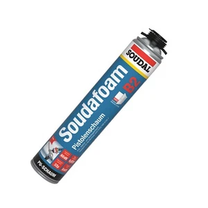 Soudal Pistolenschaum Gun B2 PU Schaum Füllschaum Dämmschaum Bauschaum 750ml - Bild 1 von 2