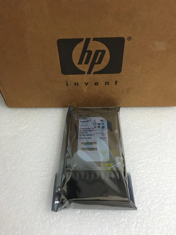 HP 604081-001 606228-002 P2000 2TB 6G SAS 7.2K RPM 3.5" dual port mdl hard drive - Image 1 of 4
