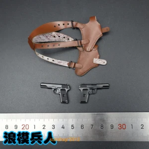 1/6 Handgun Shotgun Gun Chest Hanging Gun Weapon Scene Model Fit 12in Figure Toy - Picture 1 of 3
