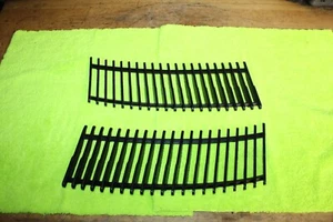BMW E9 2.5CS 3.0CS 3.0CSL black Hood Grill Left Right 51131827275 51131827276 - Picture 1 of 18