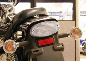 Yamaha V-STAR 650/1100 Custom & YZF600R LED Taillight - Clear Lens - Picture 1 of 2