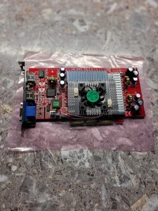 MSI Nvidia GeForce3 Ti200 128MB AGP VGA/TV/DVI OUT Video Card - Tested Working - Picture 1 of 6