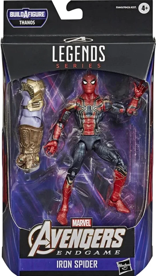 Hasbro Marvel Legends Iron Spider Avengers Endgame Thanos BAF Neu - Bild 1 von 1
