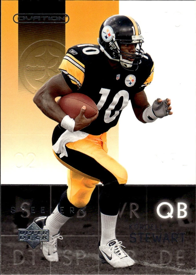 2002 Upper Deck Ovation #69 Kordell Stewart Pittsburgh Steelers - Image 1 of 2