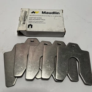 Maudlin Products Msb125-5 Slotted Shim B-3 X 3" X 0.125", Pk5 - Picture 1 of 7