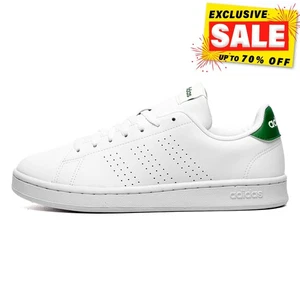 Adidas Advantage Cloudfoam Mens Retro Casual Classic Sneakers Trainers White - Picture 1 of 5