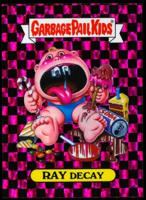 Get-A-Grip Garbage Pail Kids Giant Art Print 5x7 FLASHBACK #d /85 ~ Ray Decay - Image 1 of 2