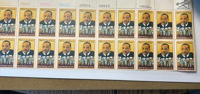 US 1771 15c Martin Luther King Jr unused plate block of 20 never hinged 1979 !!  - Image 1 of 4