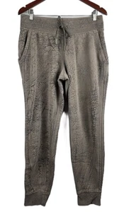 Rogger Lululemon Warm Down *7/8 Longitud Rosca Tinte Rover Negro Talla 10 - Imagen 1 de 16