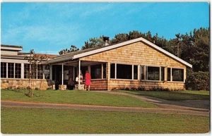 Anchor Room Lounge SEBASCO ESTATES LODGE Maine 1950s/1960s Vintage Postcard - Picture 1 of 2