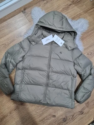 Calvin Klein Womens Grey Winter Puffer Jacket Size XXXL Brand New - Image 1 of 4