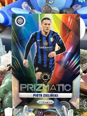 2025 Panini Prizm FIFA Club World Cup -  Piotr Zielinski #11, Silver Prizmatic - Image 1 of 2