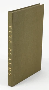 Fünf Psalmen Siebdrucke von Henry Pearson - Bild 1 von 4