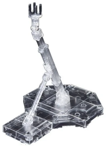 Bandai 1/100 Display Stand Action Base 1 Clear 5057417