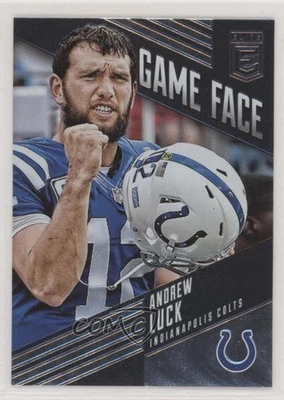 2016 Donruss Elite Game Face Andrew Luck #GF-AL - Image 1 of 2