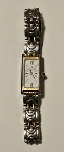 Vintage Ladies Luxury Maurice Lacroix Blue Dial Two-Tone Link Bracelet 32739 - Picture 1 of 3