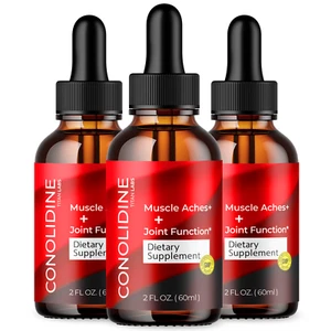 Conolidine Drops - Support for Blood Health and Muscle Comfort (3 Pack) - Picture 1 of 5