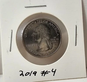 2019 Lowell Massachusetts America the Beautiful Quarter Coin #4 - Picture 1 of 2