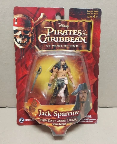 Pirates Of The Caribbean Jack Sparrow From Davy Jones' Locker New Zizzle 2007 Cover
