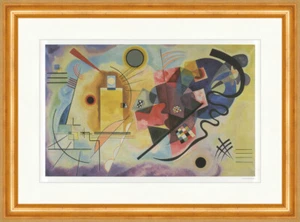 Weewado Wassily Kandinsky - Gelb Rot Blau Poster  Plakatwelt 1099 Gerahmt - Bild 1 von 1