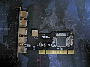 Syba SD-NECU2-5E1I 6-port (5+1) USB PCI Card, NEC Chipset - Picture 1 of 4