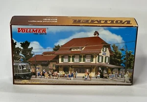 Vollmer 3515 Escala HO Tren Edificio Bahnhof Darligen Estación Alemania - Imagen 1 de 6