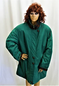Barbara Lebek Damen Jacke 65 % PES 35 % Baumwolle 30 Grad waschbar grün Gr. 46 - Picture 1 of 5