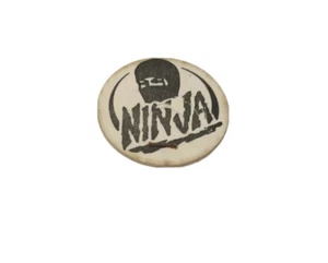 Ninja POG Milk Cap 1993 Vtg Advertising - Picture 1 of 4