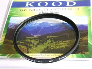 KOOD 55MM MULTICOATED SLIM UV PROTECTION MC FILTER MULTI COATED ULTRAVIOLET - Picture 1 of 1