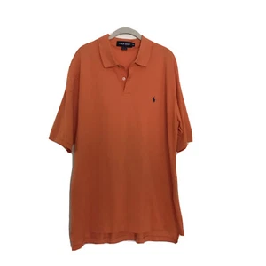 Polo Ralph Lauren Golf S/S Shirt.Rich Orange Color.High Quality.Men's Size XL. - Picture 1 of 7