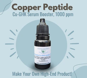 Copper Peptide Serum Booster for Skin and Hair; The Ultimate Collagen Restorer - Picture 1 of 5