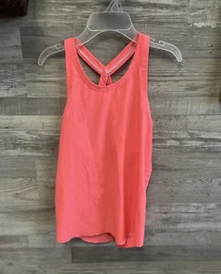 IVIVVA By Lululemon Girls Sz 14 Orange Tanktop - Picture 1 of 3