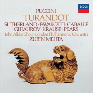 Puccini: Turandot (2 CD Audio) - Pavarotti / Sutherland / Mehta (Audio Cd) - Foto 1 di 1