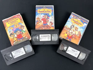 An American Tail, Fievel Goes West, Treasure of Manhattan Island Don Bluth (VHS) - Picture 1 of 8