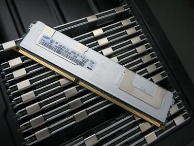 SAMSUNG 48GB (12x4GB) 2Rx4 PC3L-10600R DDR3 Server Memory M393B5170FHD-CH9 - Image 1 of 4