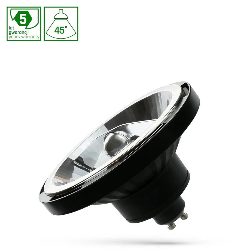 LED GU10 12W 230V AC Neutral White AR111 1200 Lumens 45° - Image 1 of 1
