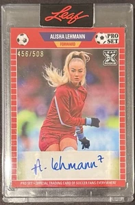 2023 Pro Set ALISHA LEHMANN XRC AUTO Encased RC Aston Villa SP 455/508 - Picture 1 of 2
