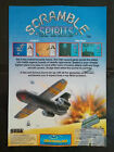 Scramble Spirits - Sega - Grandslam - Computerspiel 1990er Jahre Magazin Werbung #B5894