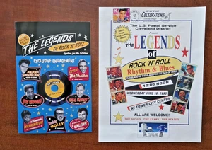 USPS 1st Day Ceremony Program 2730a (2724-30) + Cleveland Flyer / Elvis - Picture 1 of 9