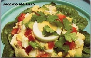 Palos Heights Illinois Werbepostkarte Baird & Warner Immobilien/Eiersalat Rezept - Bild 1 von 2