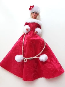 Vintage 1994 Barbie Happy Holidays Gala Special Edition Christmas Doll Mattel - Picture 1 of 13