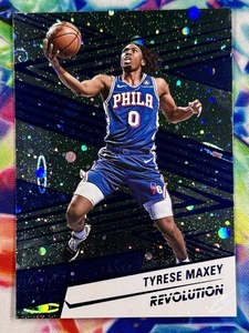 Tyrese Maxey 2024 Panini Revolution Cosmo #35 76ers Kentucky /285 : Misprint - Picture 1 of 3