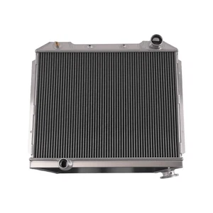 3Row Aluminum Radiator for Ford Galaxie/Fairlane/Skyliner V8 1957-59 DHR5759 AT - Bild 1 von 17